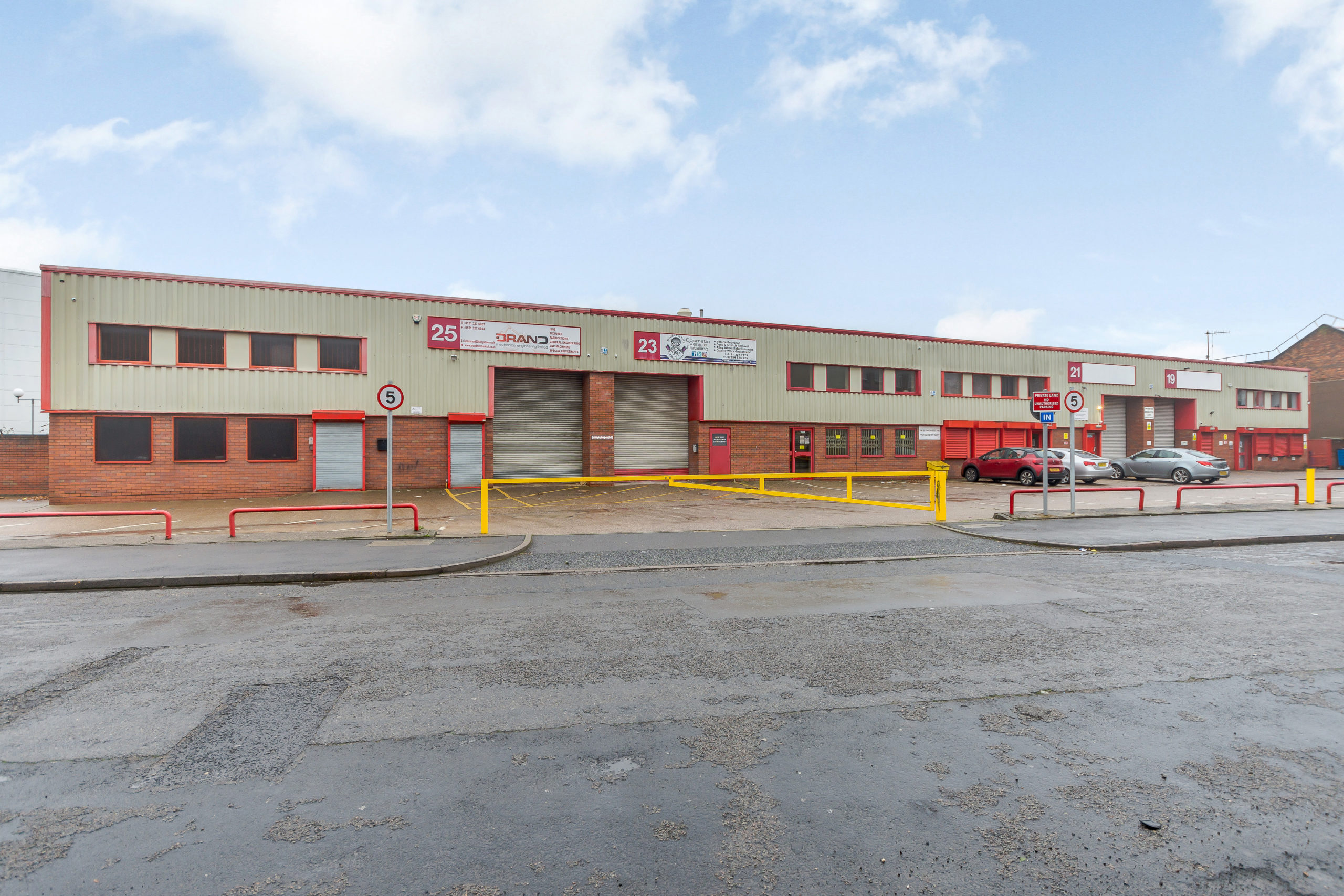 Wainwright Street Industrial Estate Industrial units in Birmingham