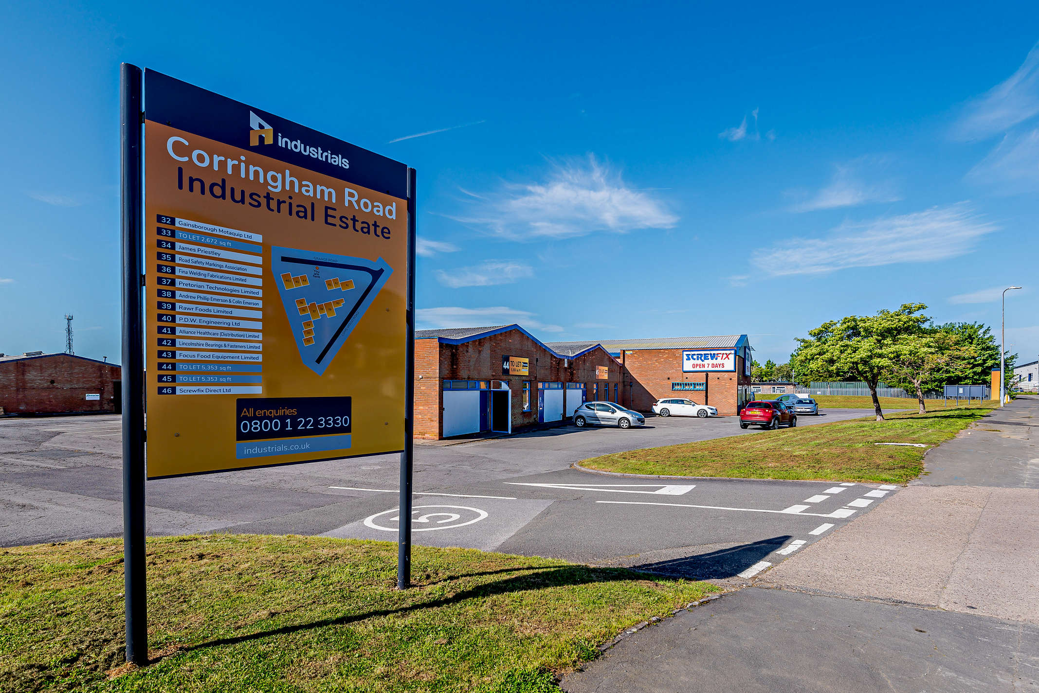 Corringham Road Industrial Estate Industrial units in Gainsborough