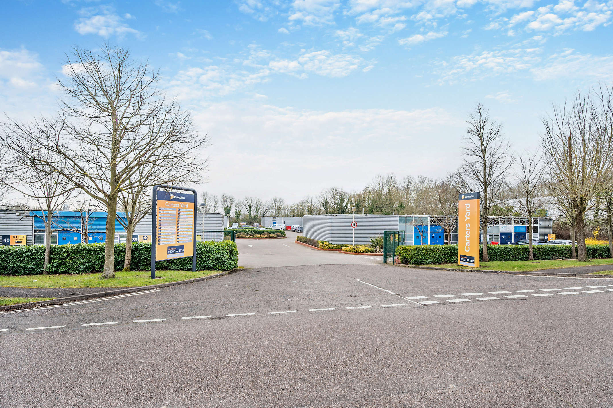 Carters Yard Industrial units in Milton Keynes Indurent