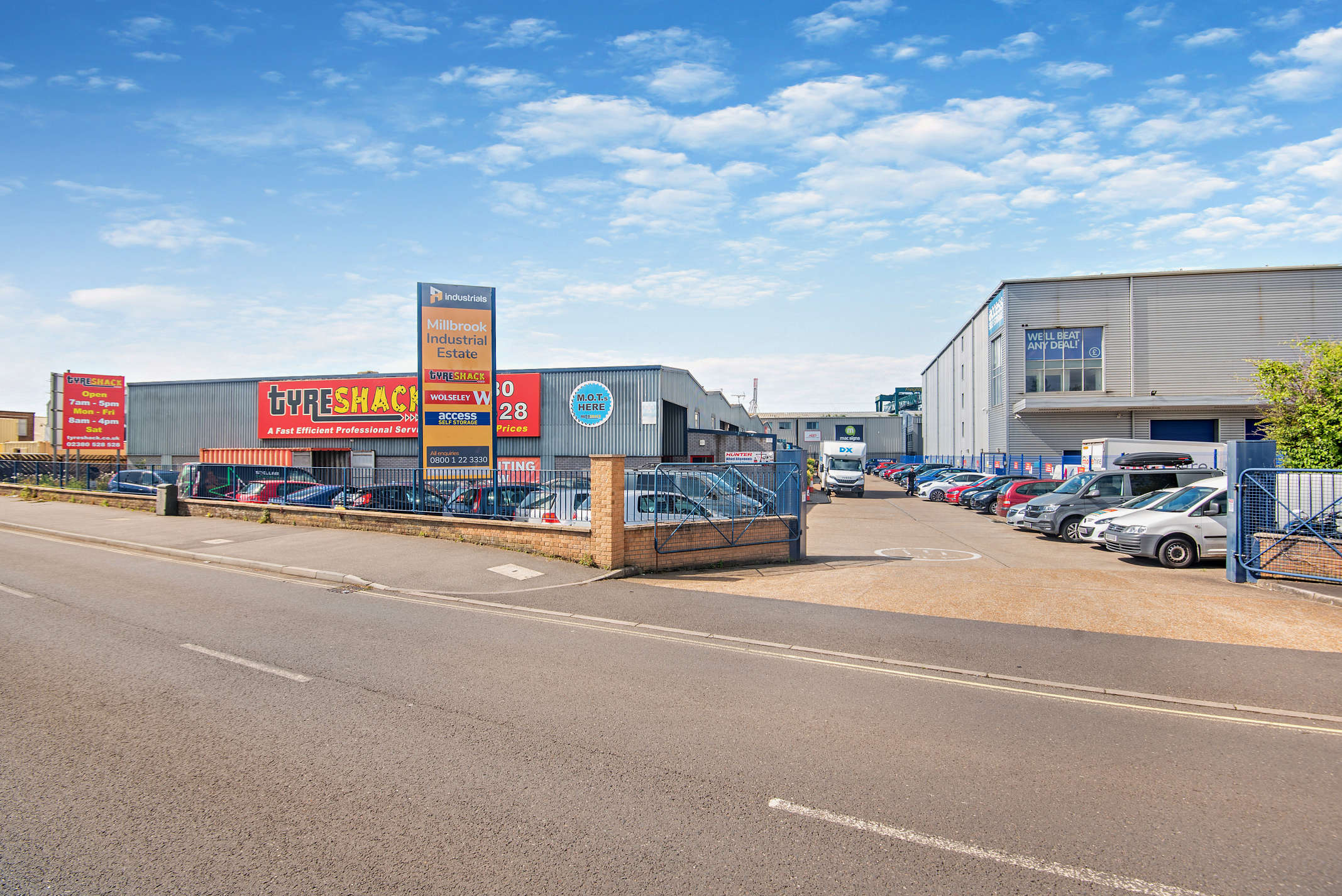 Millbrook Trading Estate Industrial units in Southampton Indurent